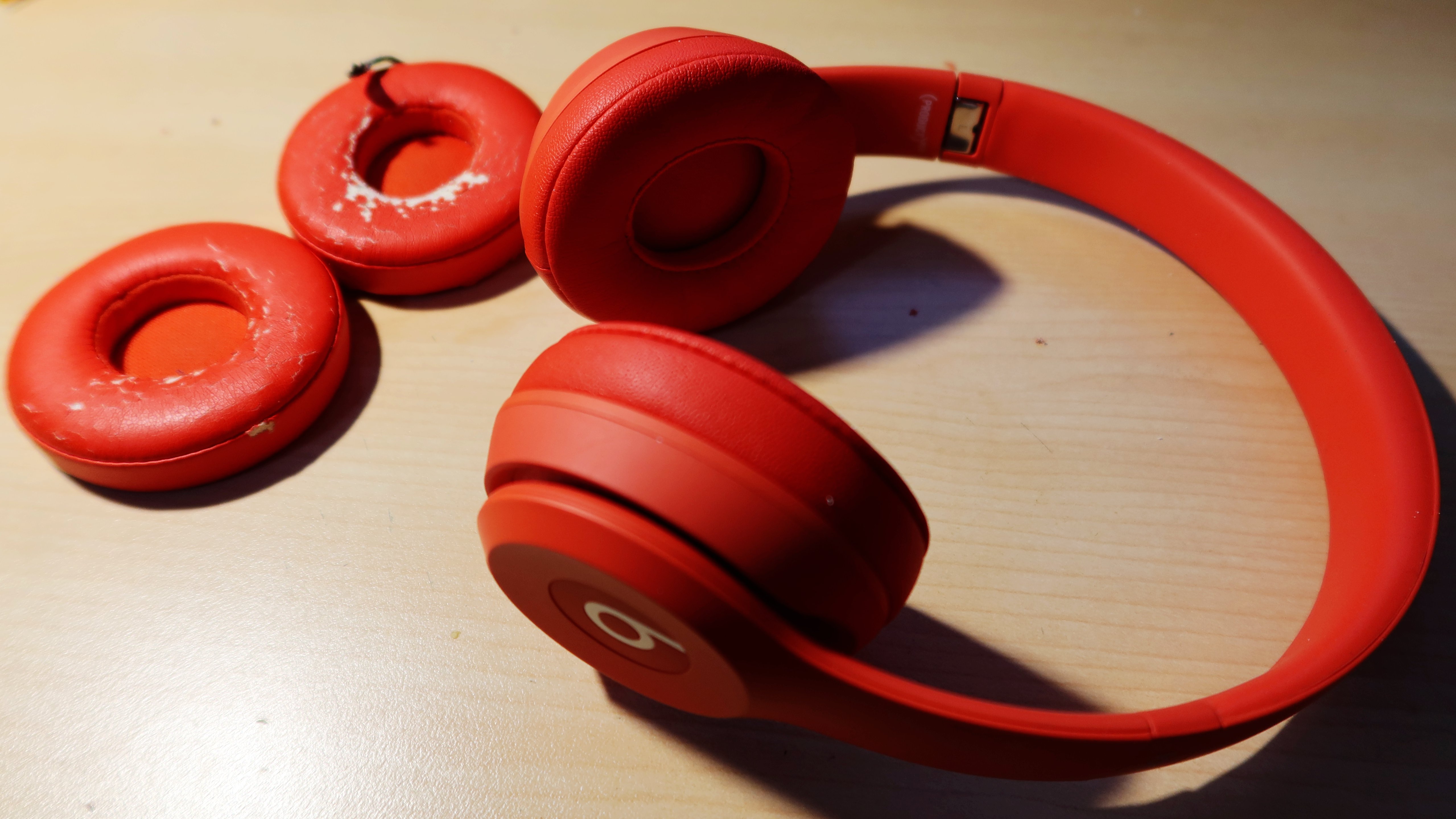 修复头戴式耳机的耳罩,solo3耳机套更换紫色