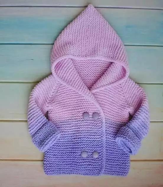 儿童毛衣绣花图案简单又漂亮,儿童马甲毛衣编织教程简单大方