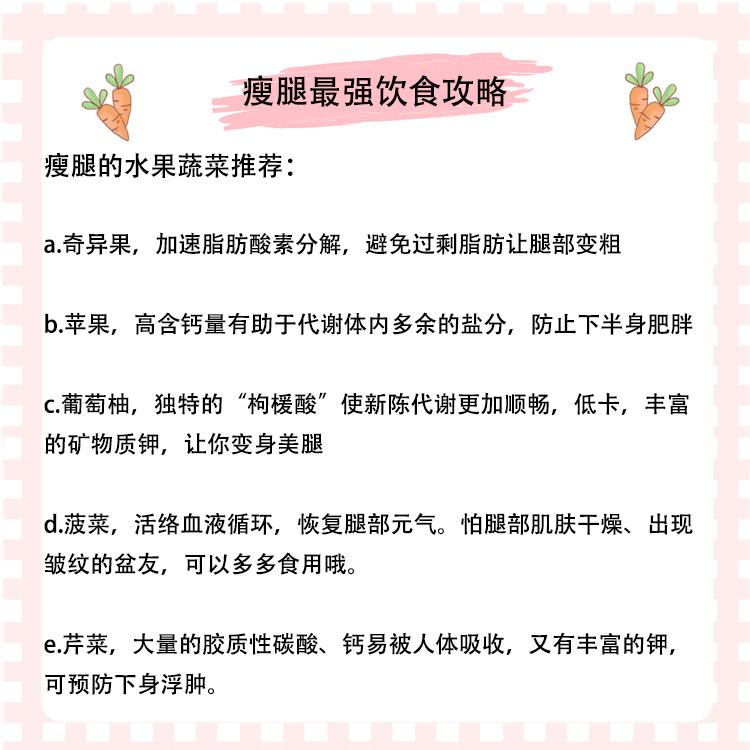 脂肪腿、肌肉腿、水肿腿的救星！这样的瘦腿训练效果最好