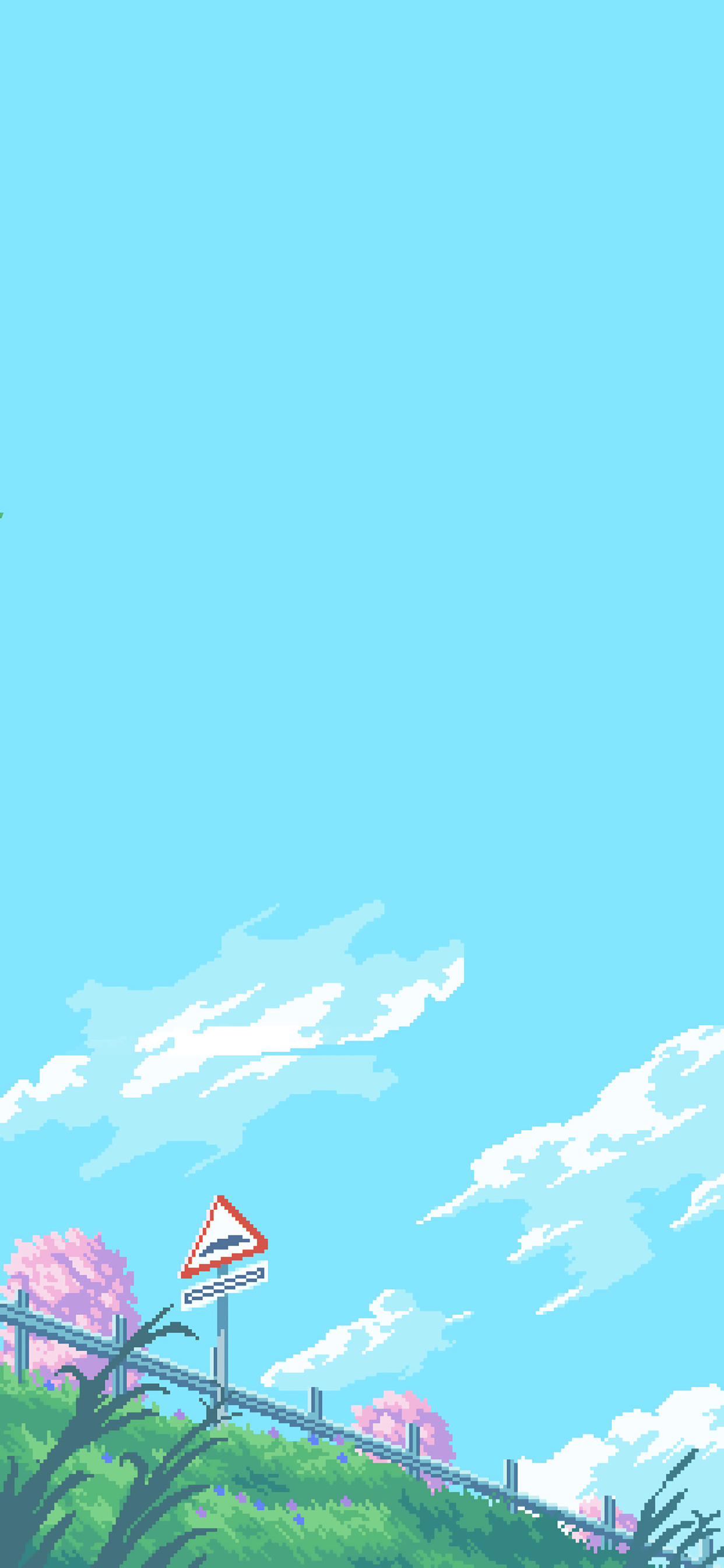 全面屏像素风壁纸,壁纸像素风格动漫