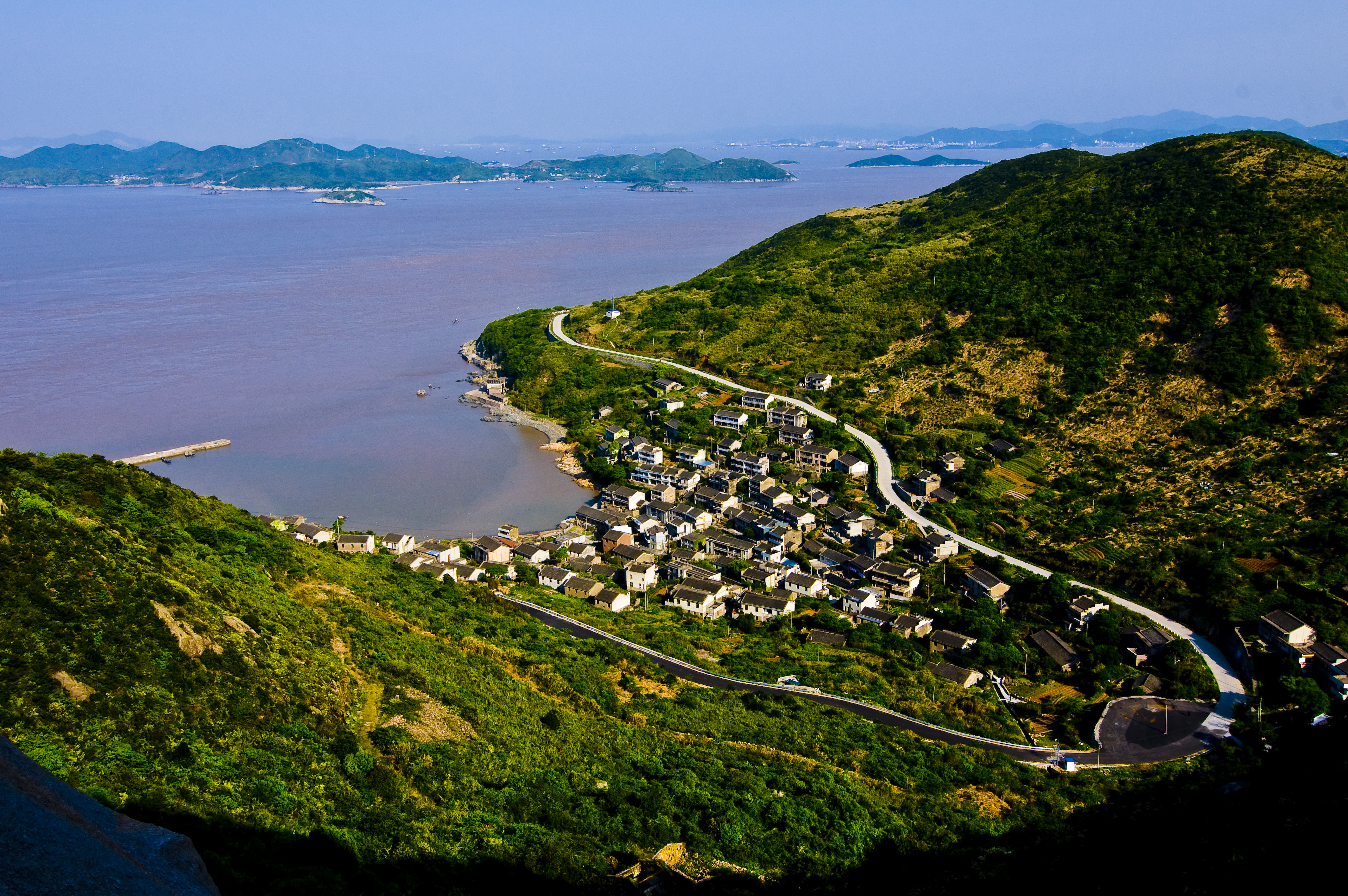 舟山普陀山南海观音桃花岛,舟山碧海金沙