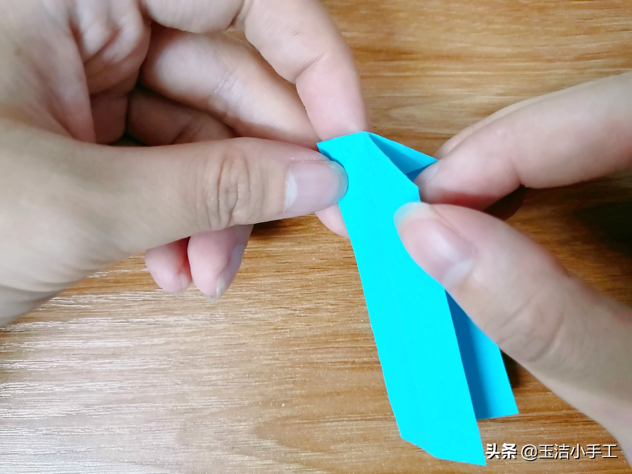 蝴蝶戒指折纸教程简单好看,戒指蝴蝶结折纸