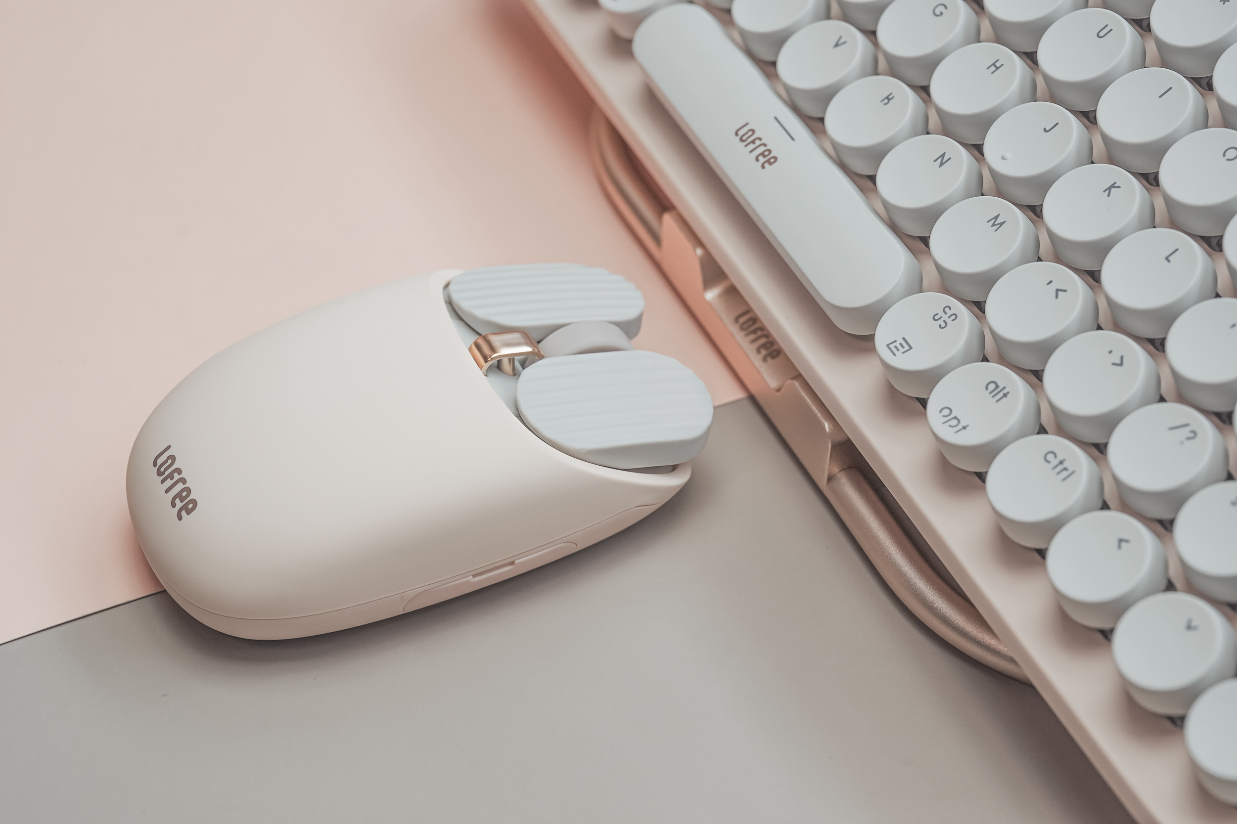 lofree洛斐桌面键鼠套装体验,洛斐键鼠套装值得买吗