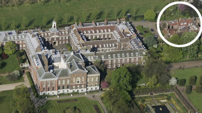 当王室成员打开大门在家里拍照时，我们才终可以一睹他们的豪宅