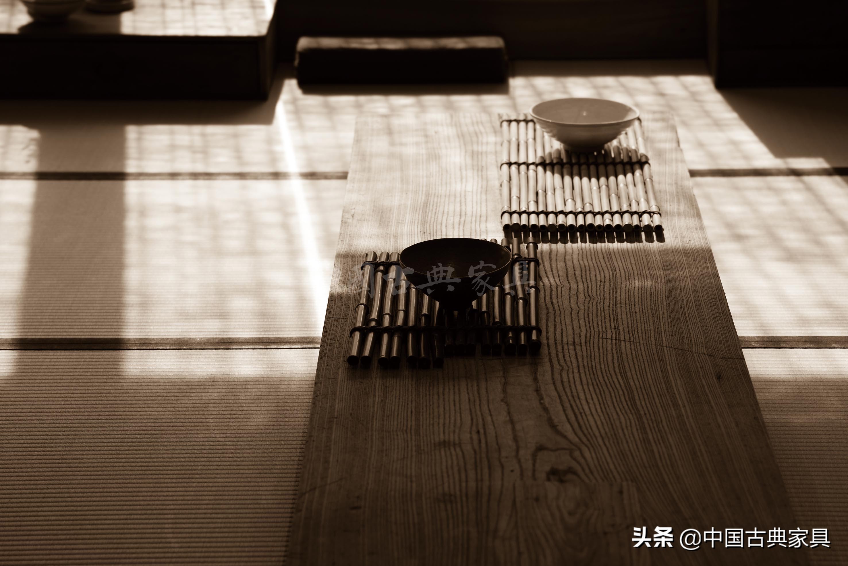 中式茶室禅意家具,民宿中式茶室家具设计