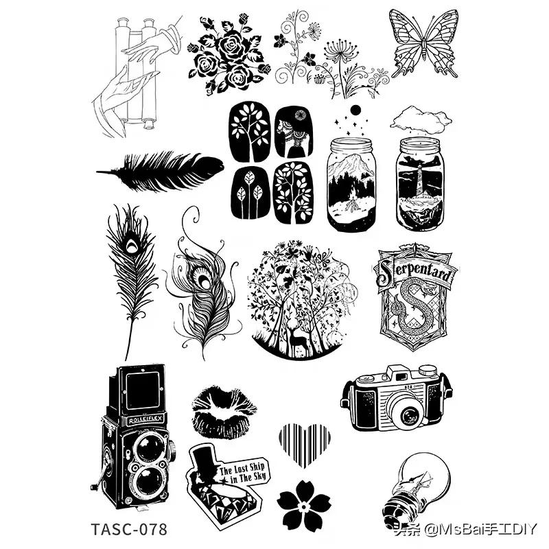 橡皮章手工diy材料包,手工橡皮章图片大全