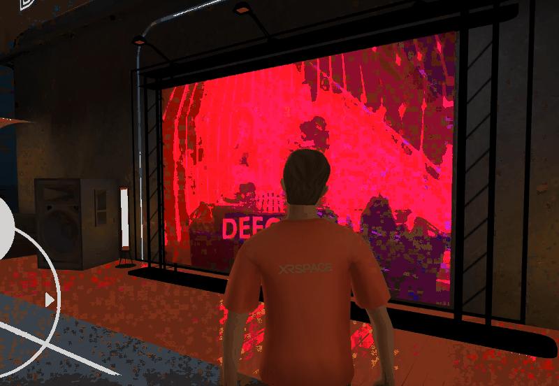 vrchat虚拟现实里体验赛博朋克,vr全球虚拟大会