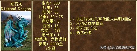 英雄无敌所有7级和8级兵种图鉴,英雄无敌8级兵排名