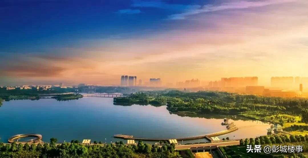 这一线山水的窗外，是徐州宜居时代的圆心