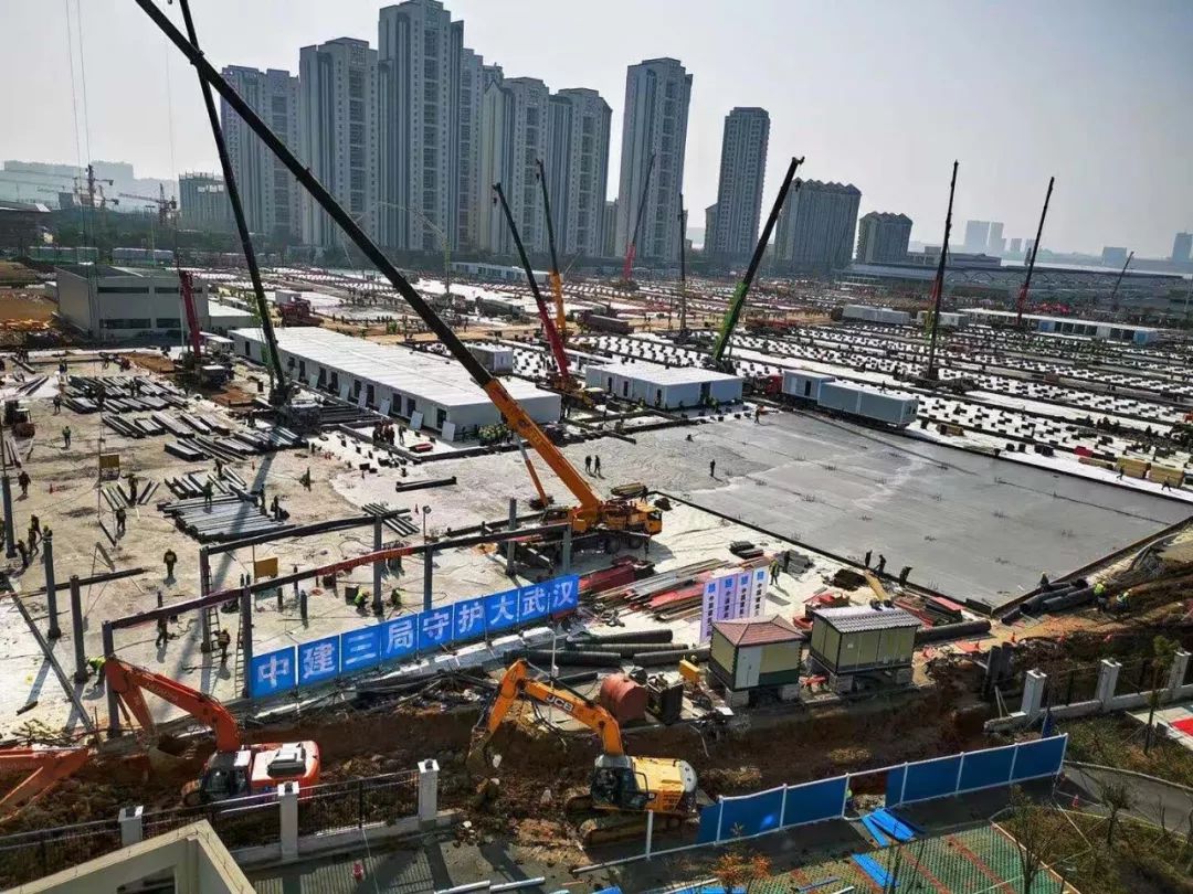 中国奇迹火神山,火神山建成用什么技术