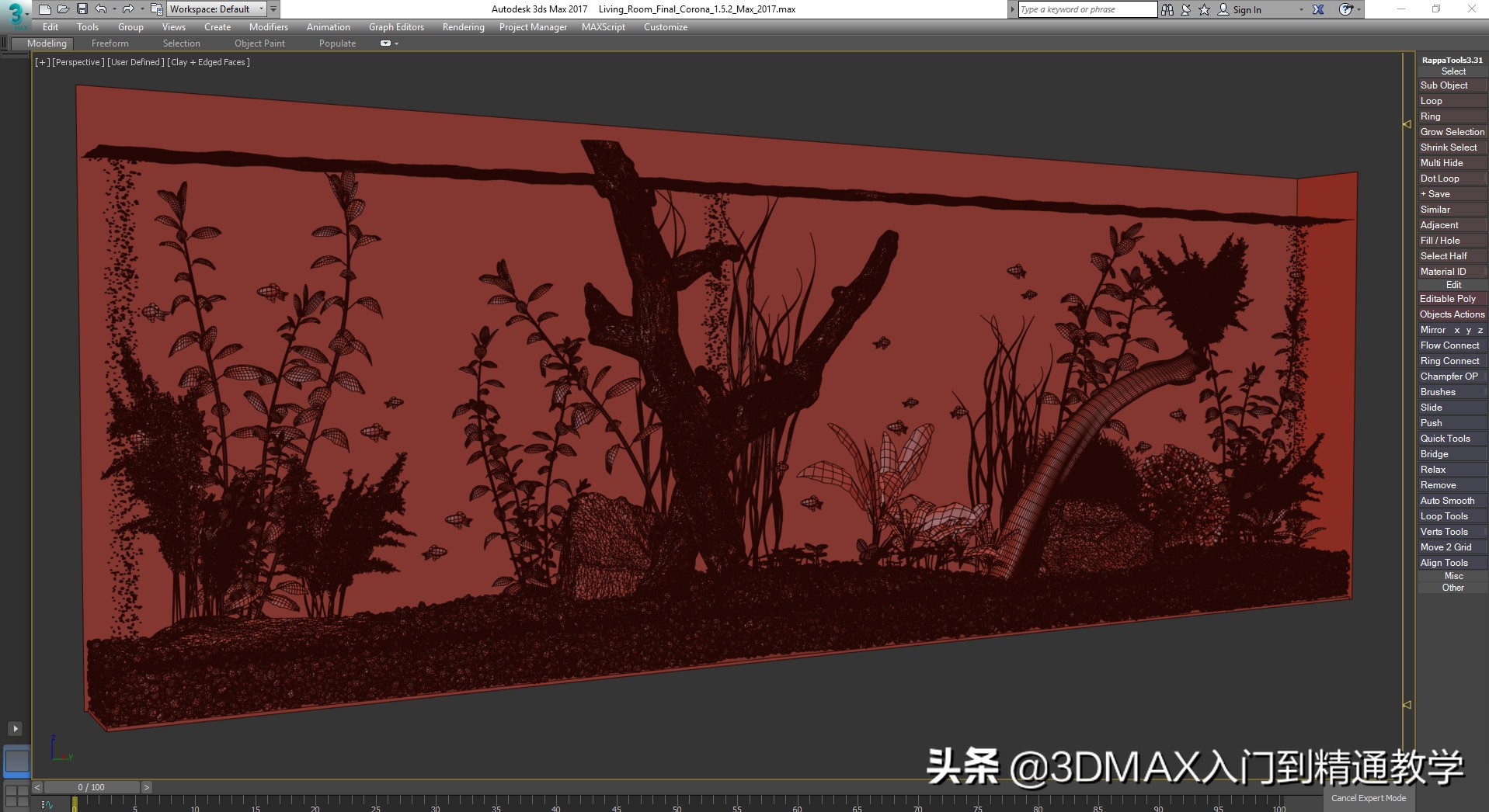 那些好看的效果图是怎么做的,耗时56小时才完成作品