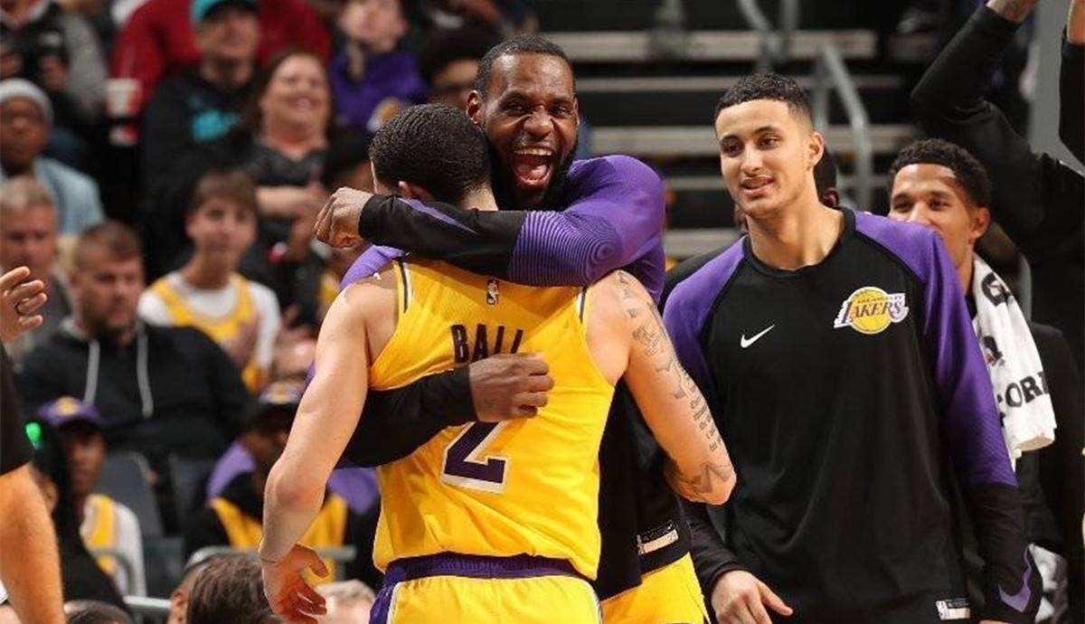 球哥鲍尔最后一战,球哥被交易后首次返回湖人主场