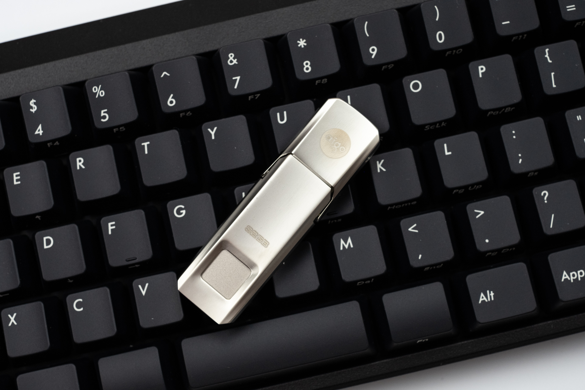 指尖机密,SM4机密算法更安全:爱国者指纹加密U盘U90