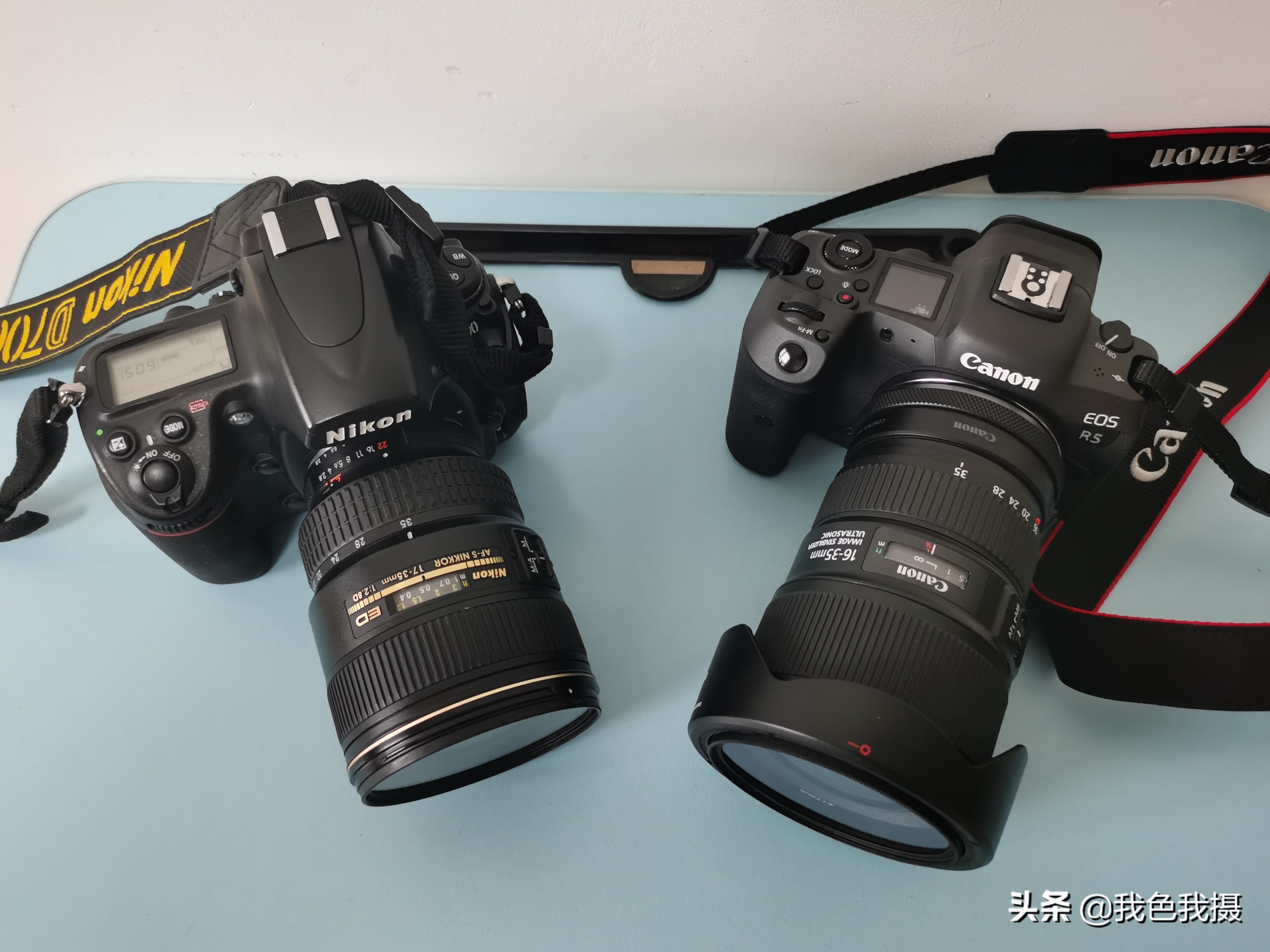 尼康D700加金广角PK佳能R5加16-35F4，微单不微