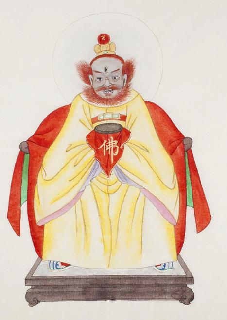 民间各行业神像,民间神像图谱100幅