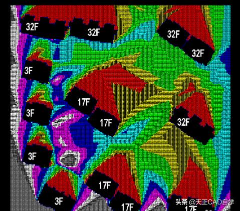 天正日照阴影轮廓分析,天正软件可以做采光分析吗
