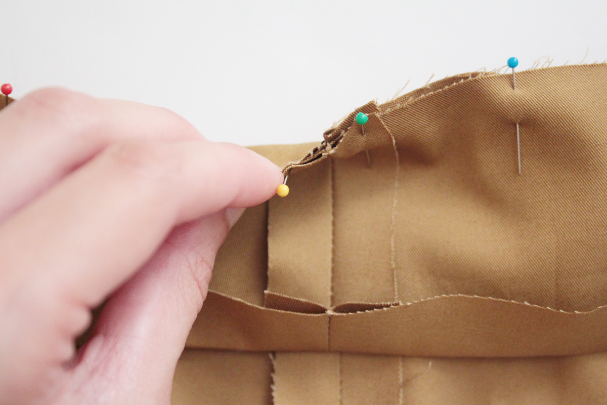 缝纫技巧做腰带嵌条,各种衣服裤子的缝纫方法