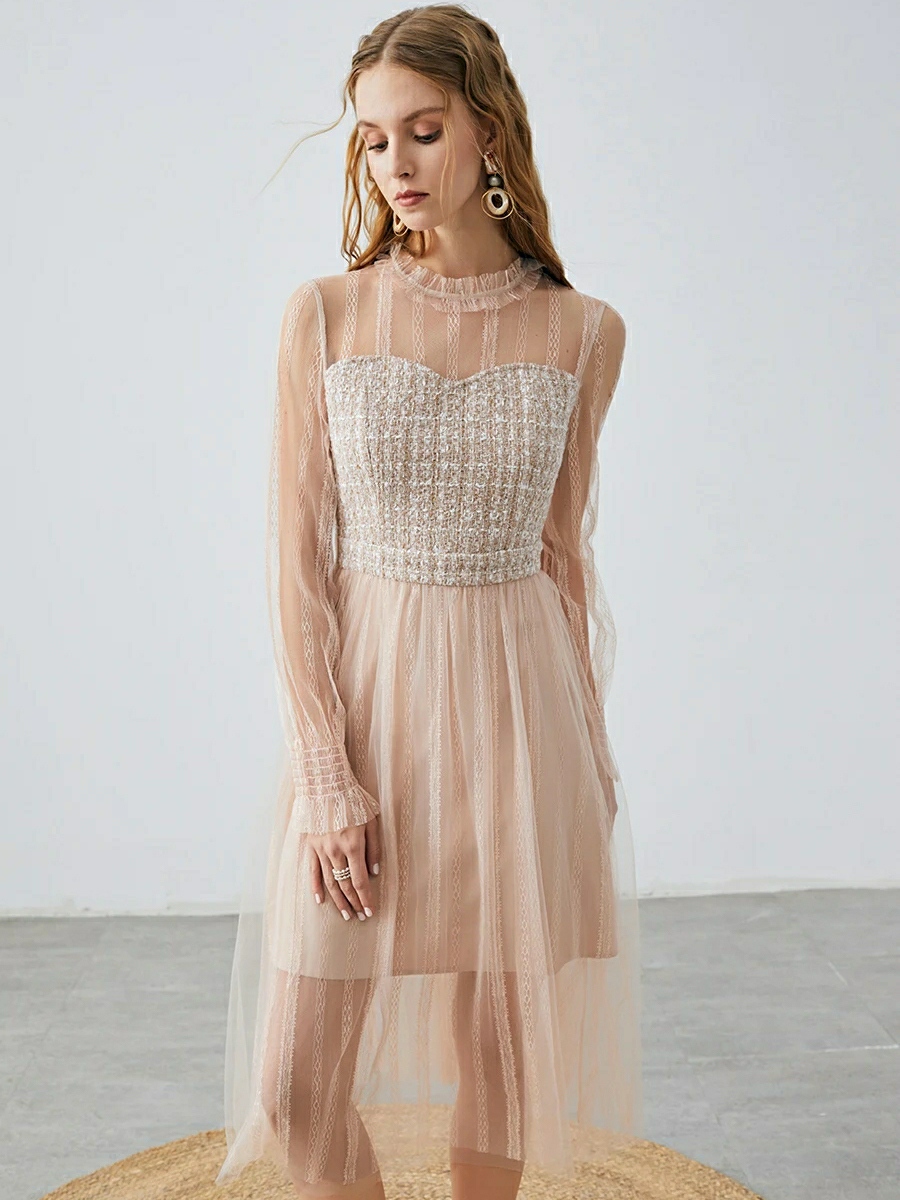 马卡龙色系连衣裙穿搭,马卡龙色系裙子搭配