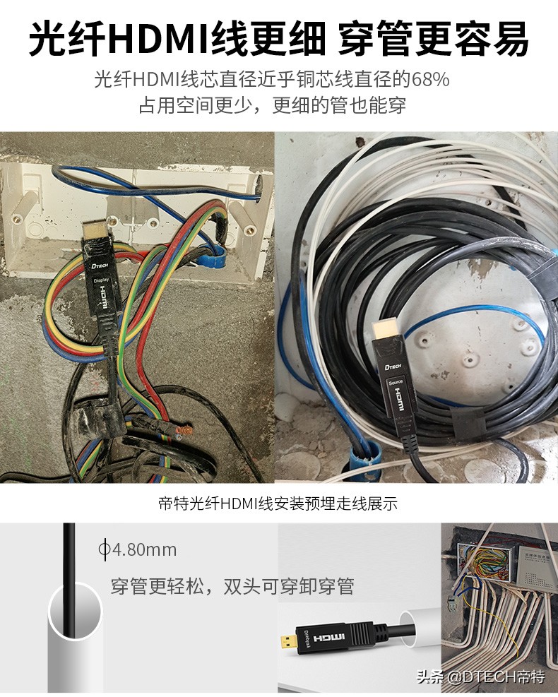 HDMI线粗的和细的有什么区别,hdmi线和音频线哪个效果好