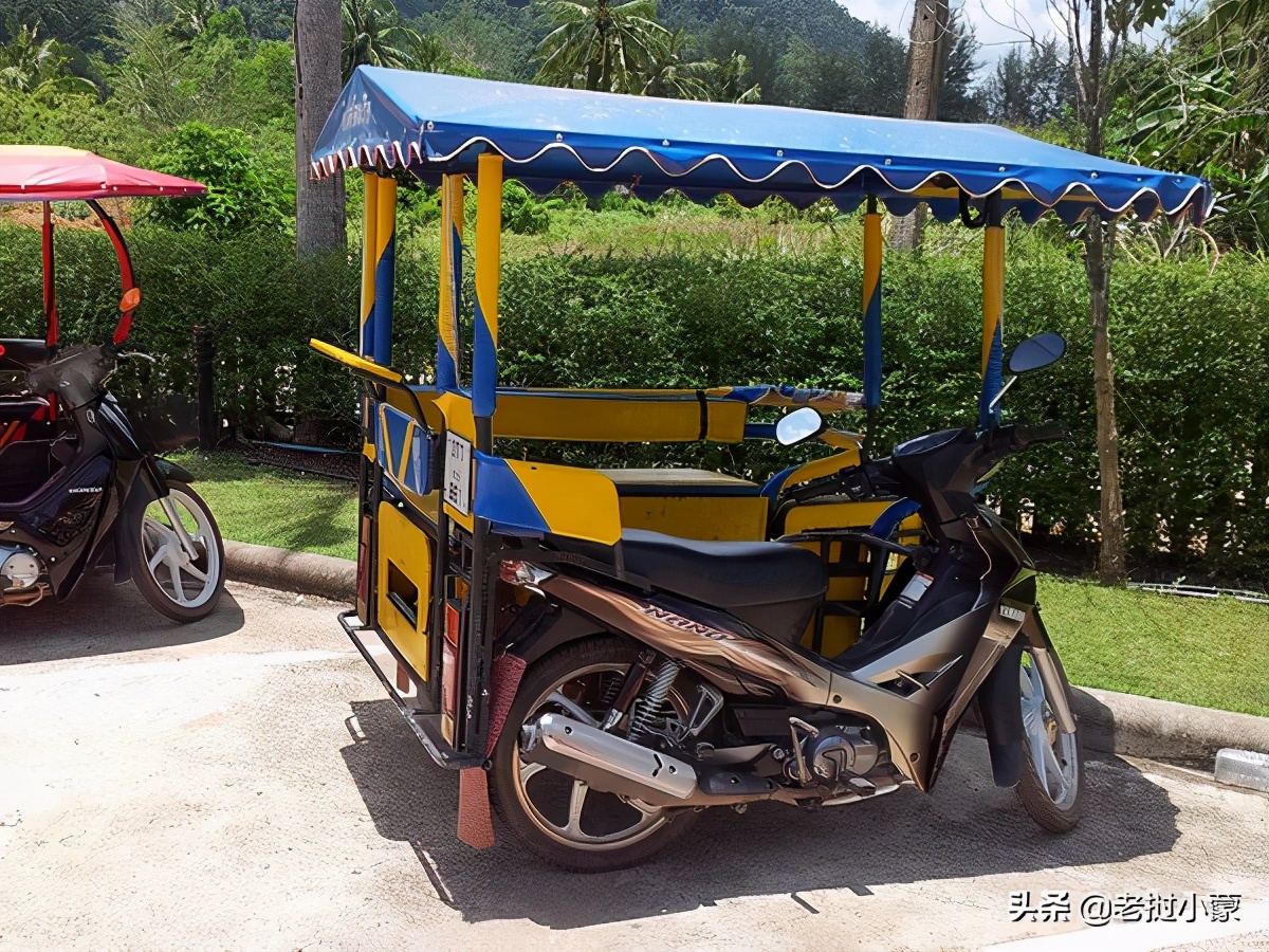 泰国摩托车的8种神奇用途