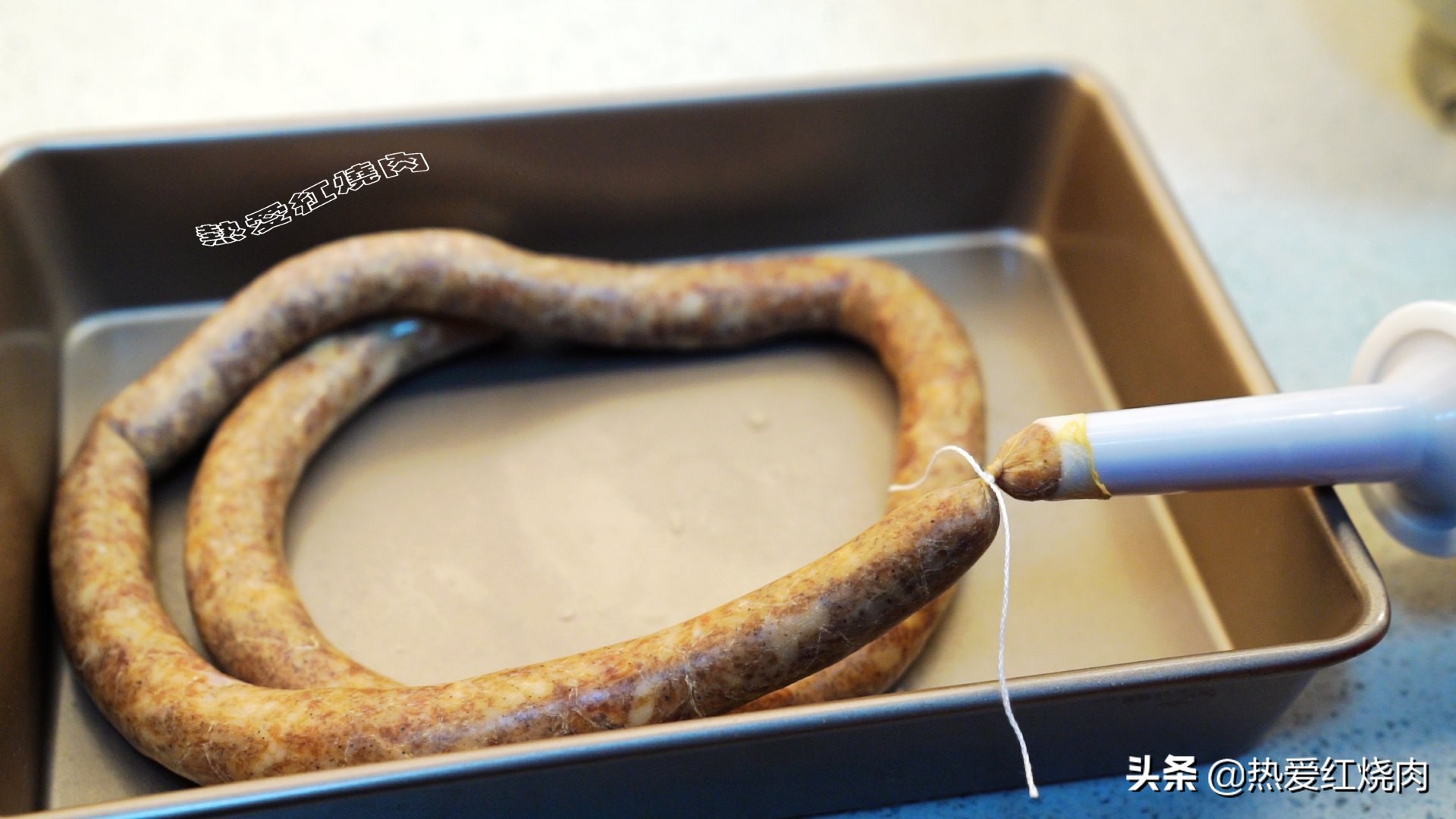 自制黑胡椒烤肠的做法及配方,脆皮黑胡椒烤肠的做法