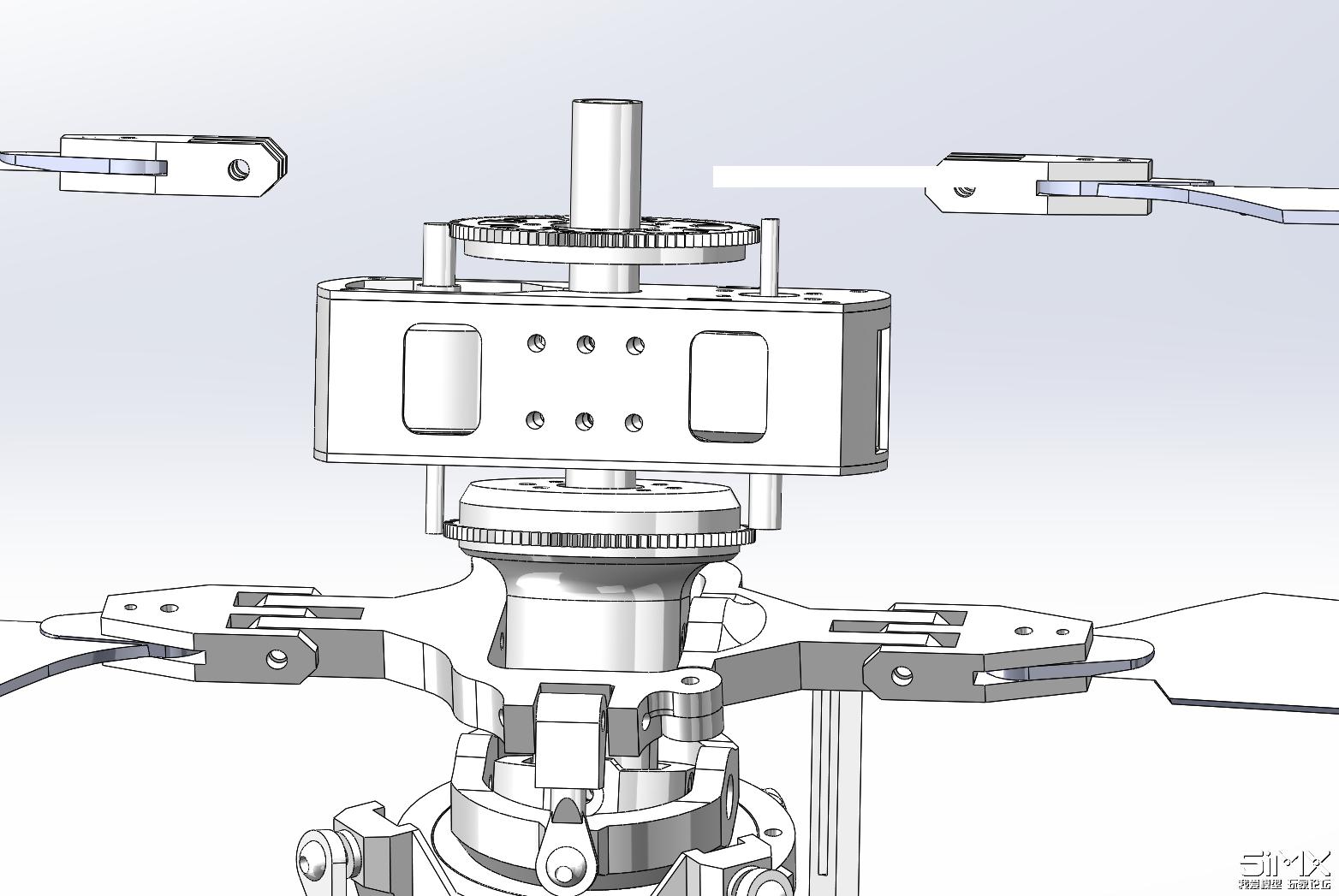 tdrone,共轴双桨无人机