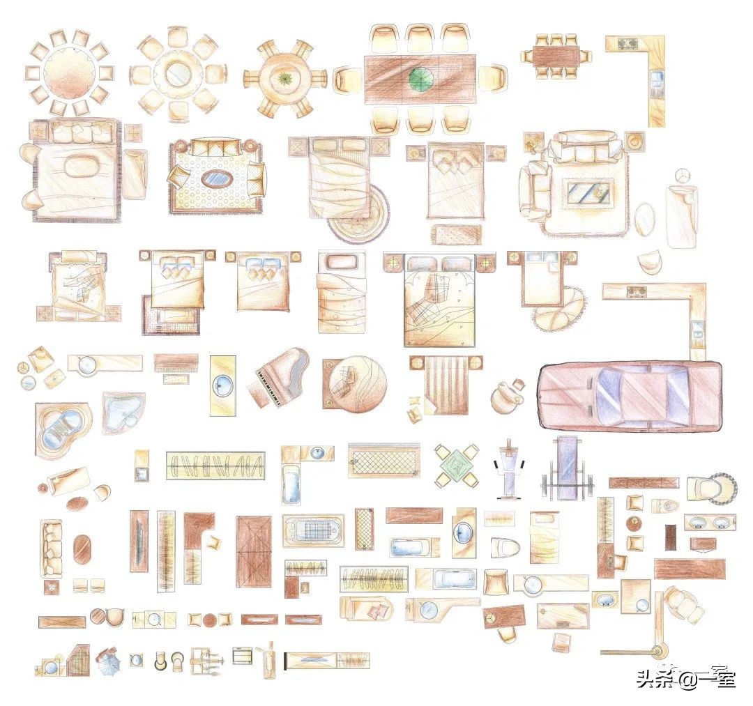 彩平素材100个,彩屏素材模板