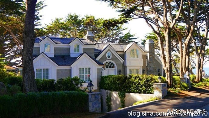 加州卡梅尔小镇,加州卡梅尔海景别墅