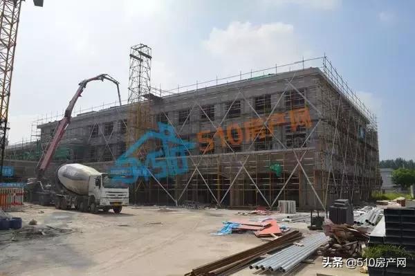 新建实验中学项目效果图,实验中学新工地