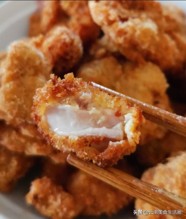 如何在家做和肯德基一样的炸鸡,炸鸡块怎么做酥脆好吃肯德基