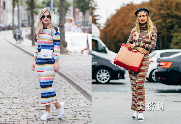 秋冬针织打底连衣裙高级感,长款针织连衣裙秋冬显瘦高端大气