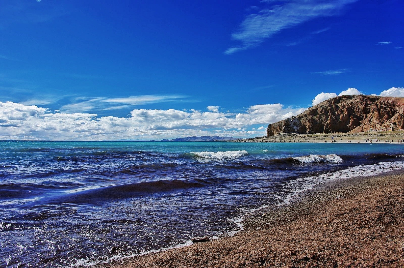 西藏高原湖泊纳木错视频,西藏湖泊纳木措的视频