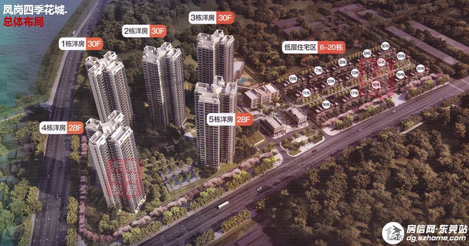 东莞四季花城别墅设计,东莞四季花城别墅