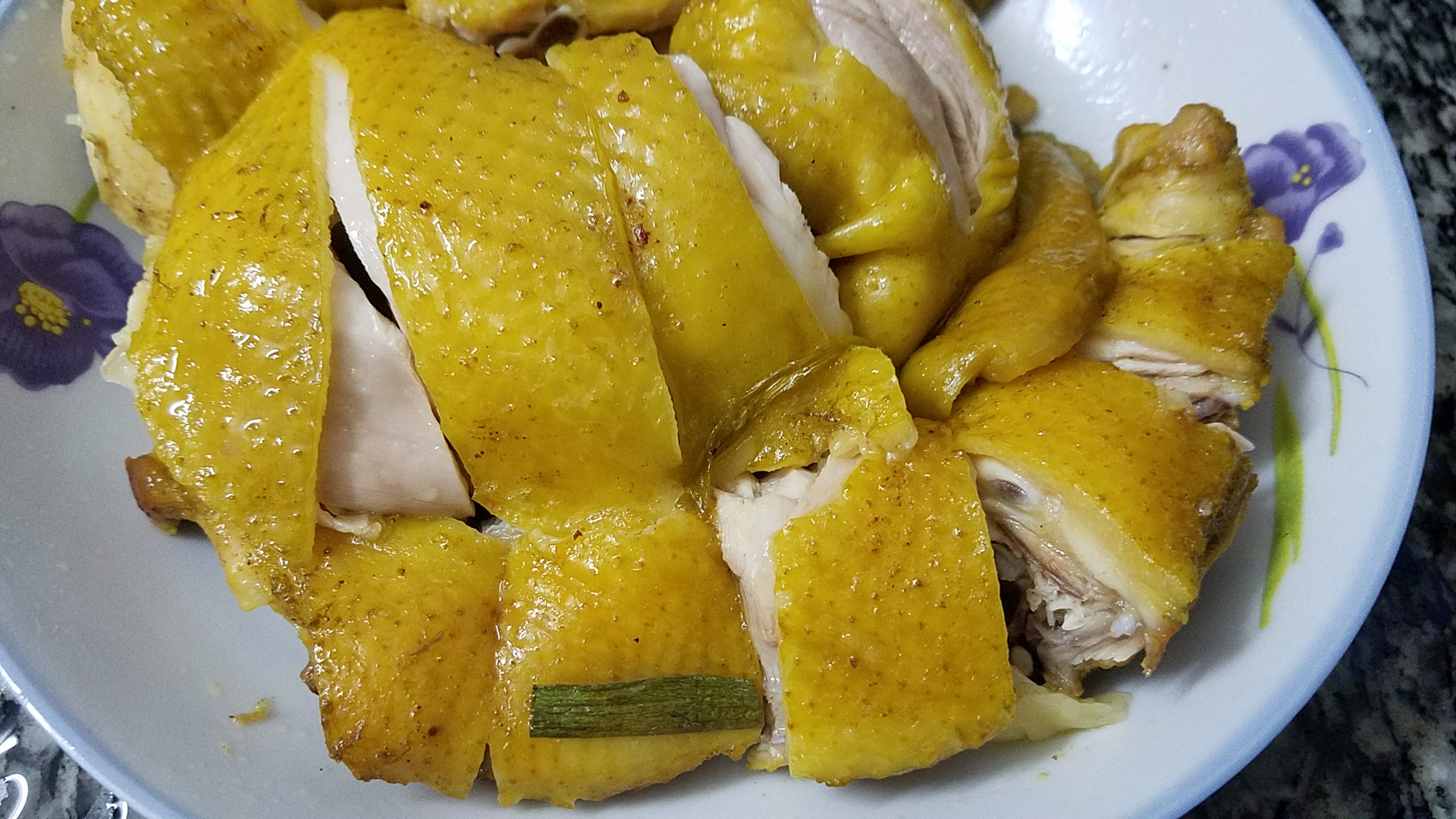 广东正宗的水煮盐焗鸡,广东用盐的盐焗鸡爪的正宗做法