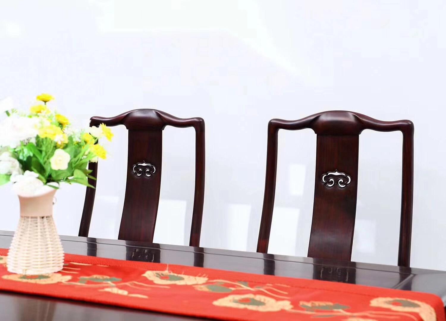 圆餐桌十三件套,明式圆餐桌七件套