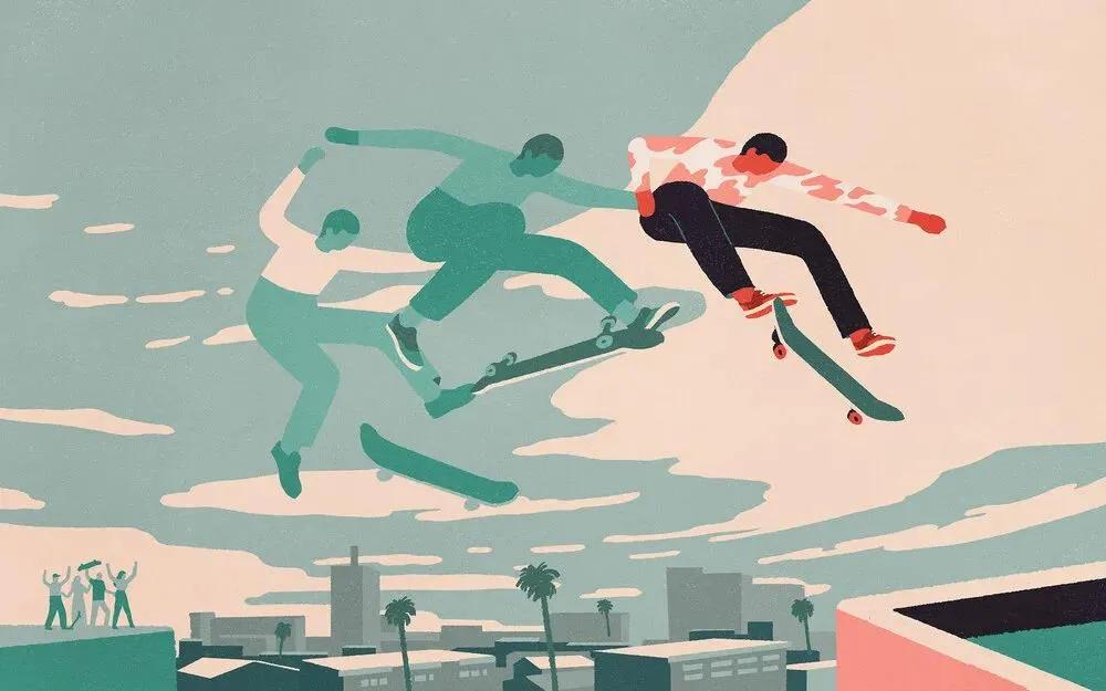 美国纽约视觉艺术学院插画,插画毕业展