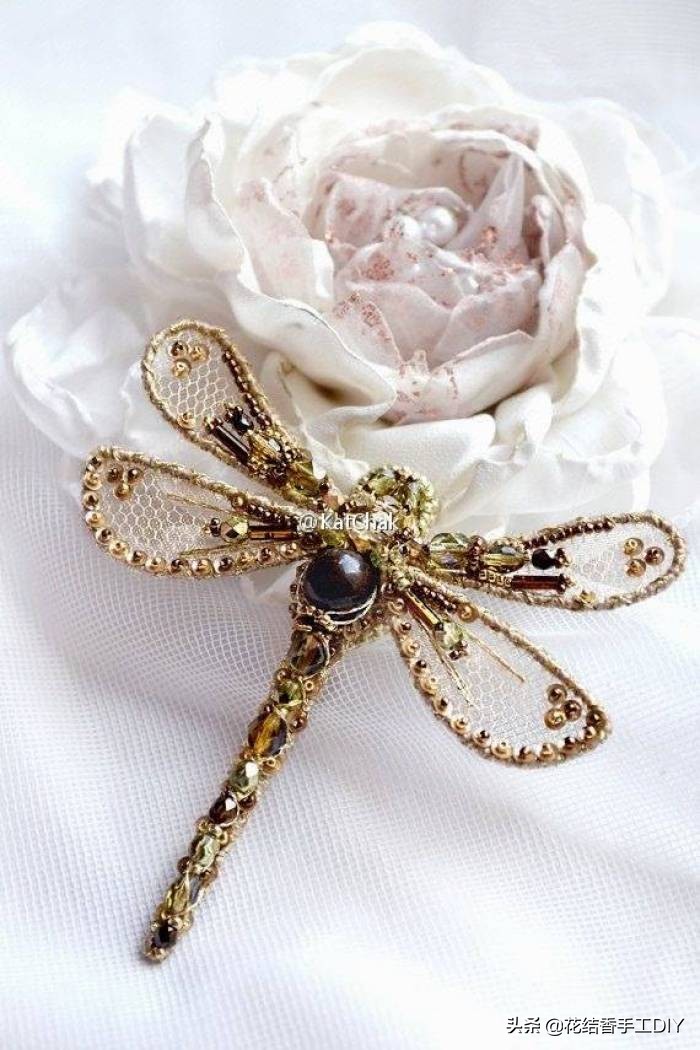 小敏钩针发夹发饰图解,鸭嘴夹钩针发夹发饰图解