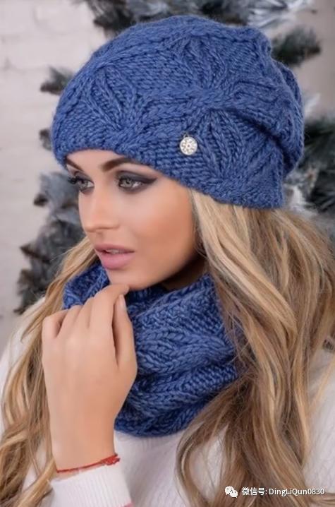 针织冬天的帽子,冬天针织帽子