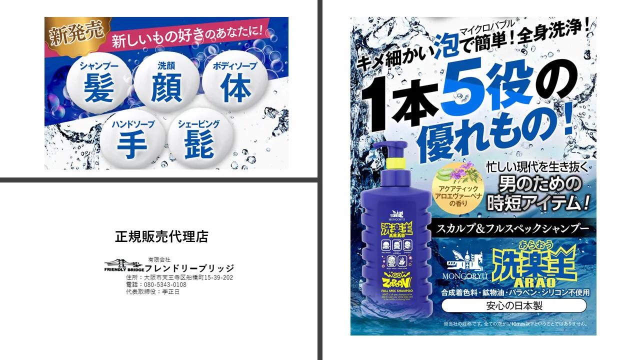 洗涤剂五合一,日本洗洁用品