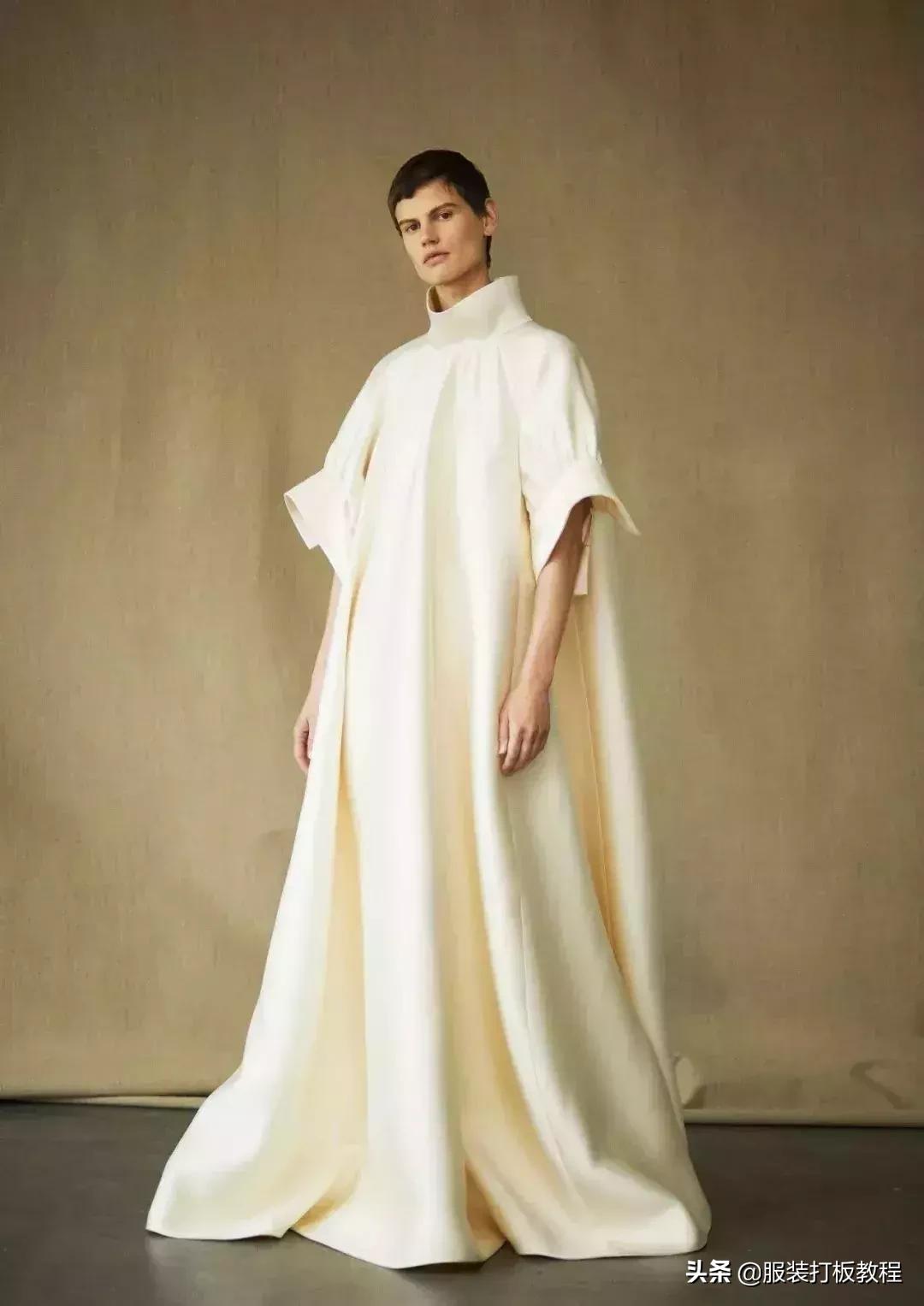 廓形在服装设计中的作用和意义,服装廓形设计