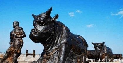 镇守千年的黄河大铁牛,黄河七十吨铁牛