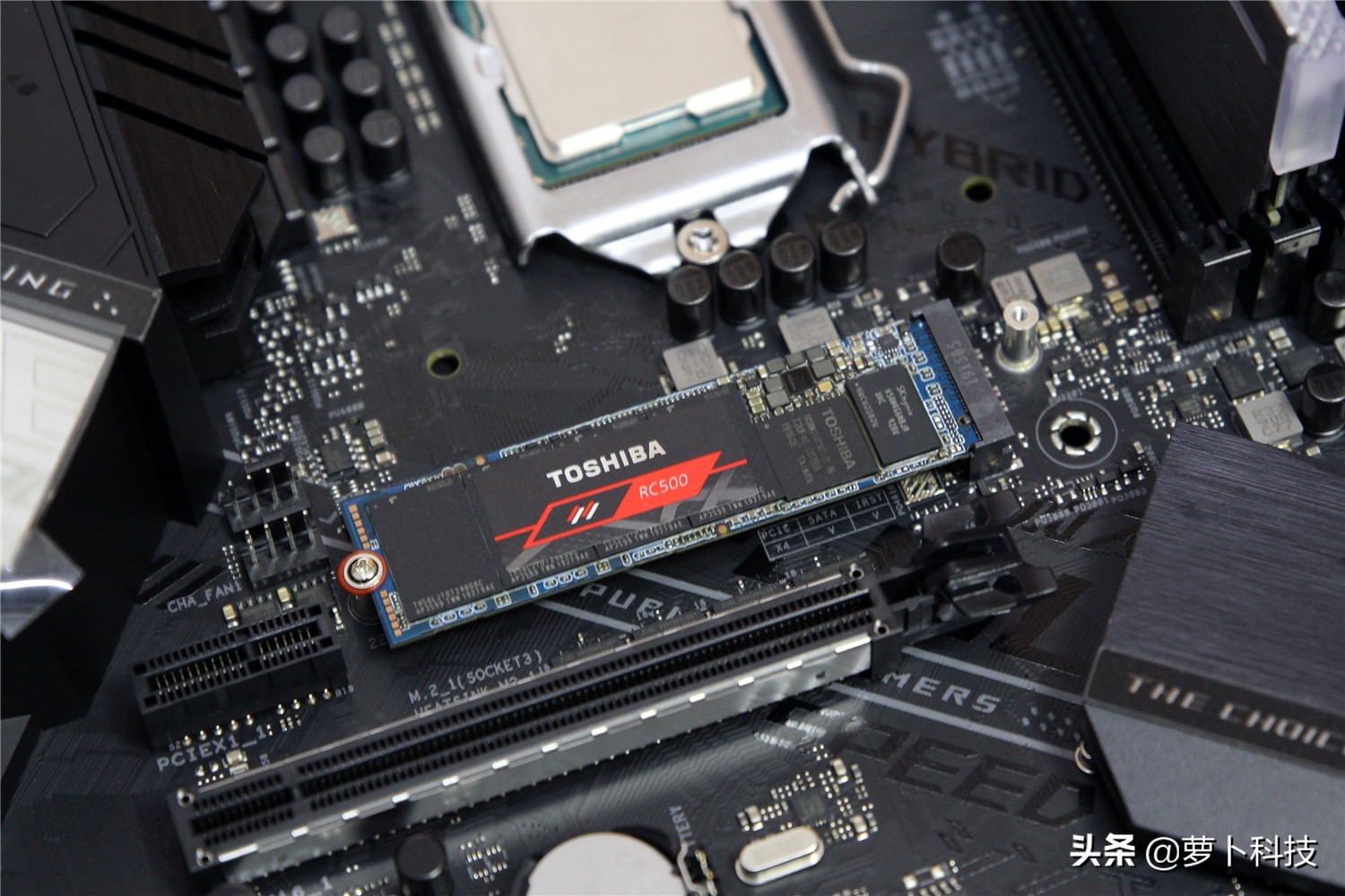 东芝rc500500g评测,东芝rc500和阿斯加特