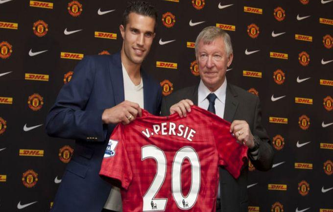 范佩西曼联第一球,范佩西曼联58粒全进球粤语