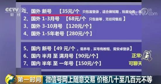 卖微信号能赚钱？有人卖了，结果被警察刑拘了