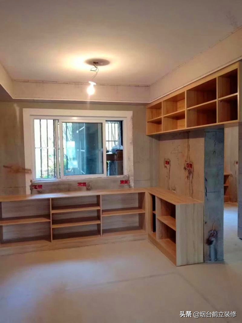 木工打造书桌效果图,自制梳妆台书桌一体