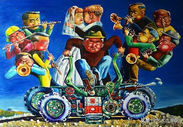 “废材”农民成长为中国毕加索，一幅画7万元，立志画2000副