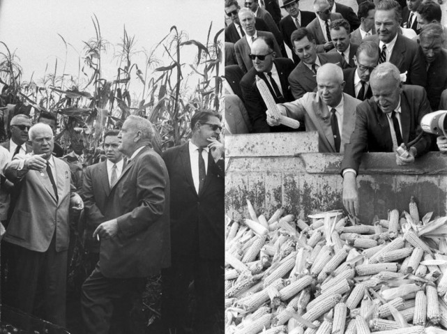 美苏在冷战中三次爆发“粮食战争”