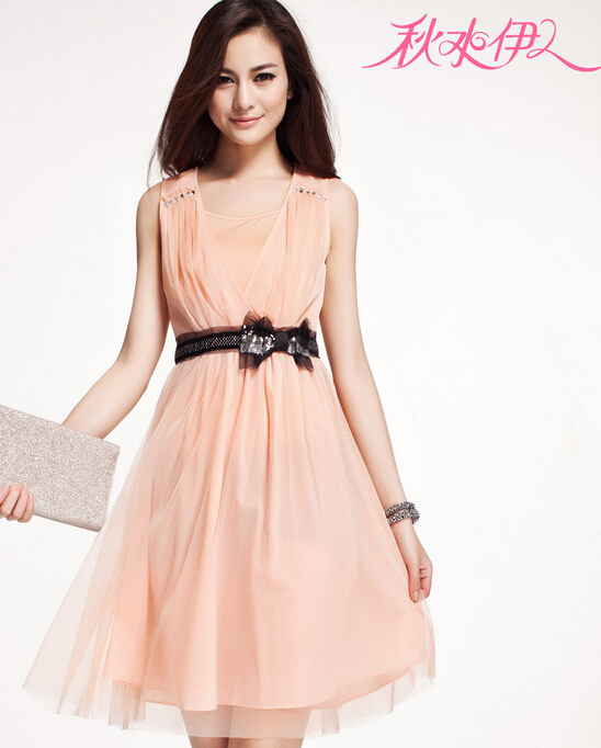 女士连衣裙夏装品牌,诗绪高端品牌连衣裙