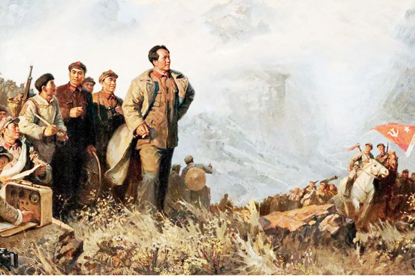 毛主席登上六盘山后,写下一首《清平乐》,全词大气磅礴雄浑豪放