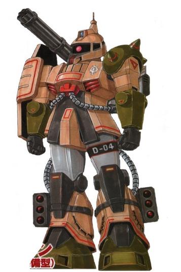 模玩机设：MS资料大收集Part.4扎古时代的辉煌扎古II（二）